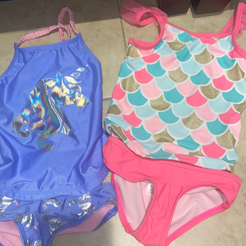 Two toddler Tankinis